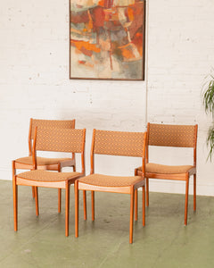 Danish Modern Dining Chairs (set of 4)