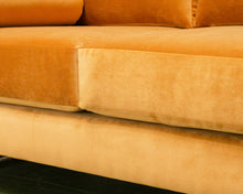 Load image into Gallery viewer, Harper Sofa in Gold
