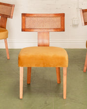 Load image into Gallery viewer, Mustard Gold Rattan Chairs
