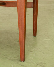 Load image into Gallery viewer, Restored Curved Back Walnut Dining Arm Chair
