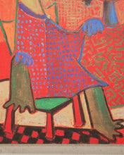 Load image into Gallery viewer, “Three Women at Table” by Angel Botello, Print on Canvas
