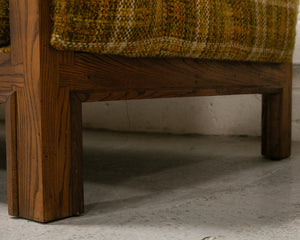 1970’s Vintage Plaid Sofa