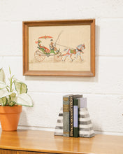 Load image into Gallery viewer, Vintage Framed Carriage Art
