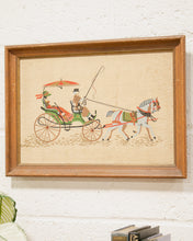 Load image into Gallery viewer, Vintage Framed Carriage Art
