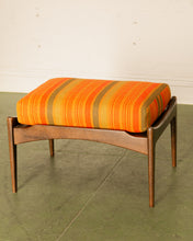 Load image into Gallery viewer, Ib Kofod Larsen Reclining Lounge Chair and Ottoman for Selibg, Circa 1960s
