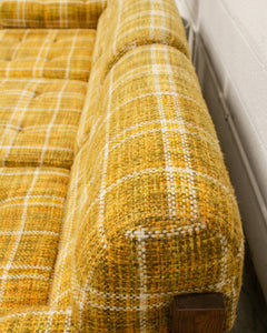 1970’s Vintage Plaid Sofa