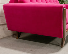 Load image into Gallery viewer, Desmond Fuchsia (Royale Berry) Sofa 72&quot;
