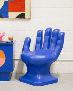 Blue Hand Chair