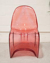 Load image into Gallery viewer, Rasberry Acrylic Chair
