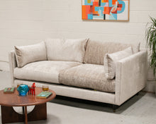 Load image into Gallery viewer, Carmen Sofa in Continuum Silver
