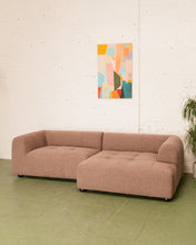 Load image into Gallery viewer, Caprese Sectional Sofa in Bakery Brown
