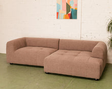 Load image into Gallery viewer, Caprese Sectional Sofa in Bakery Brown
