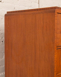 Mahogany 5 Drawer Chest