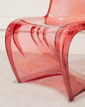 Load image into Gallery viewer, Rasberry Acrylic Chair
