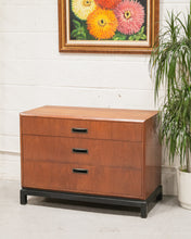 Load image into Gallery viewer, Walnut and Black Lowboy
