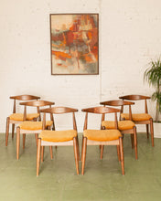 Load image into Gallery viewer, Scandinavian Dining Chair in Gold Velvet
