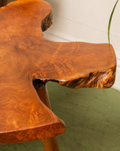 Load image into Gallery viewer, Live Edge Solid Wood Side Table
