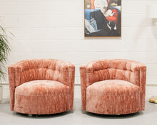 Load image into Gallery viewer, Babita Swivel Chair in Blush
