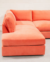 Load image into Gallery viewer, Michonne Sofa in Coral Pink
