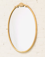 Load image into Gallery viewer, Oval Gold Mirror
