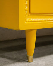 Load image into Gallery viewer, Mustard Gold Vintage Dresser
