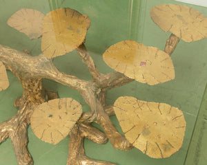 Gold Tree Dining Table