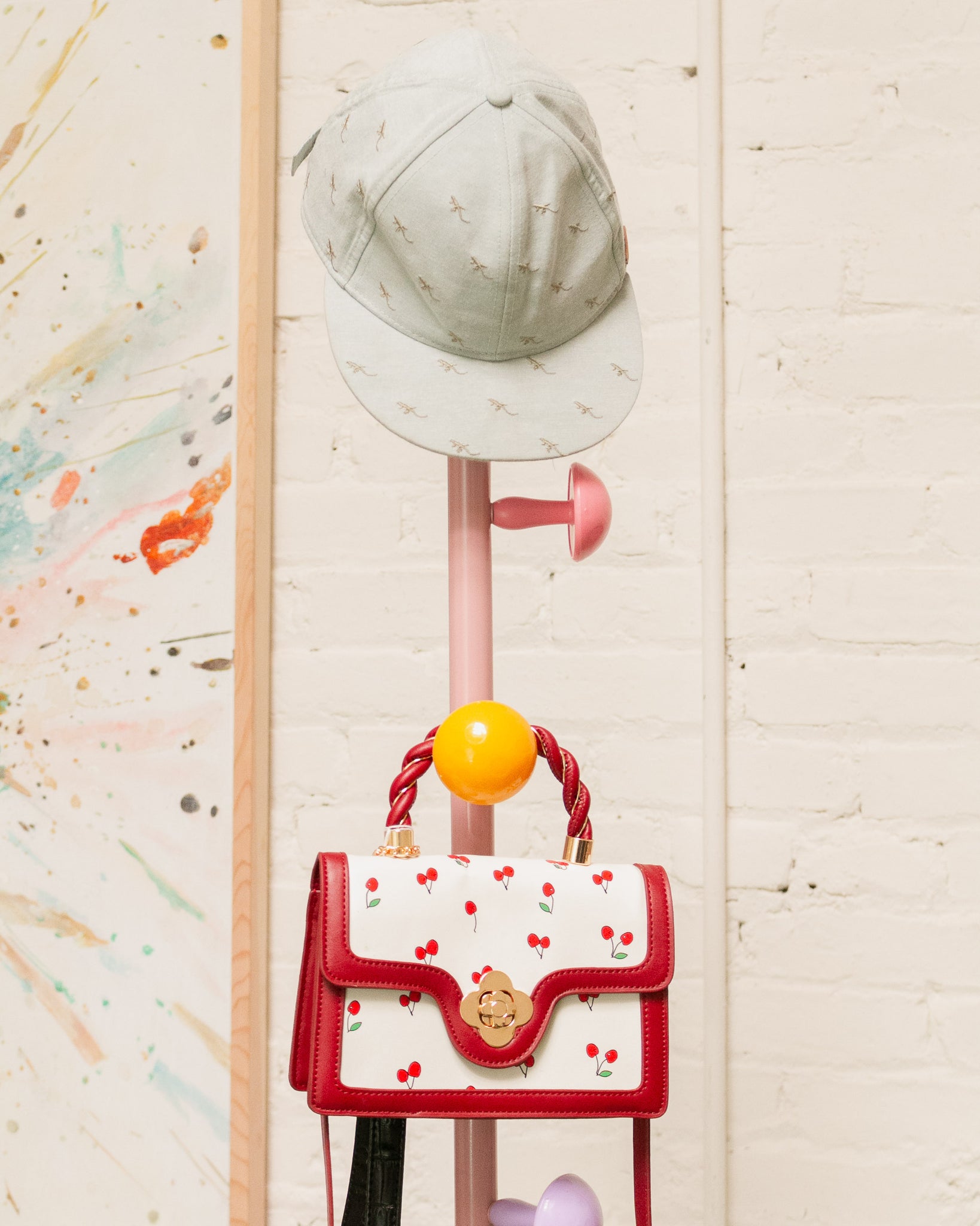 Sunbeam Clothes Rack Pink and Pastel Coat Rack – Sunbeam Vintage