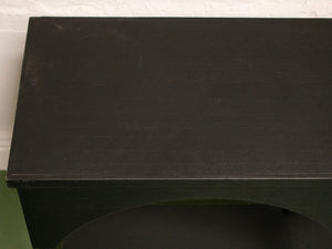 Black Vanity Entry Table