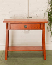 Load image into Gallery viewer, Craftsman Oak Narrow Entry Table
