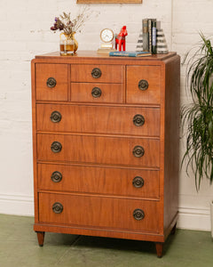 Mahogany 5 Drawer Chest