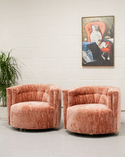 Load image into Gallery viewer, Babita Swivel Chair in Blush
