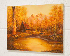 Golden Fall Painting