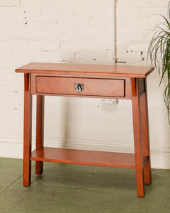 Craftsman Oak Narrow Entry Table