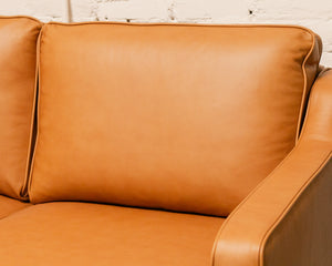 Maggie Leather Loveseat