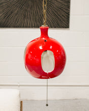 Load image into Gallery viewer, 1960’s Red Mod Pendant Lamp
