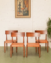 Load image into Gallery viewer, Brown Strap Dining Chair
