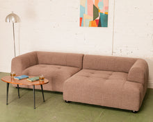 Load image into Gallery viewer, Caprese Sectional Sofa in Bakery Brown
