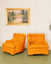 Load image into Gallery viewer, Orange Lounge Chair
