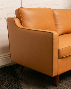 Maggie Leather Loveseat