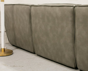 Cantina Quarry Recycled Leather Juno Sofa