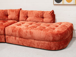 Prima Sofa in Burnt Orange