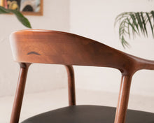 Load image into Gallery viewer, Walnut Sculptural Chair

