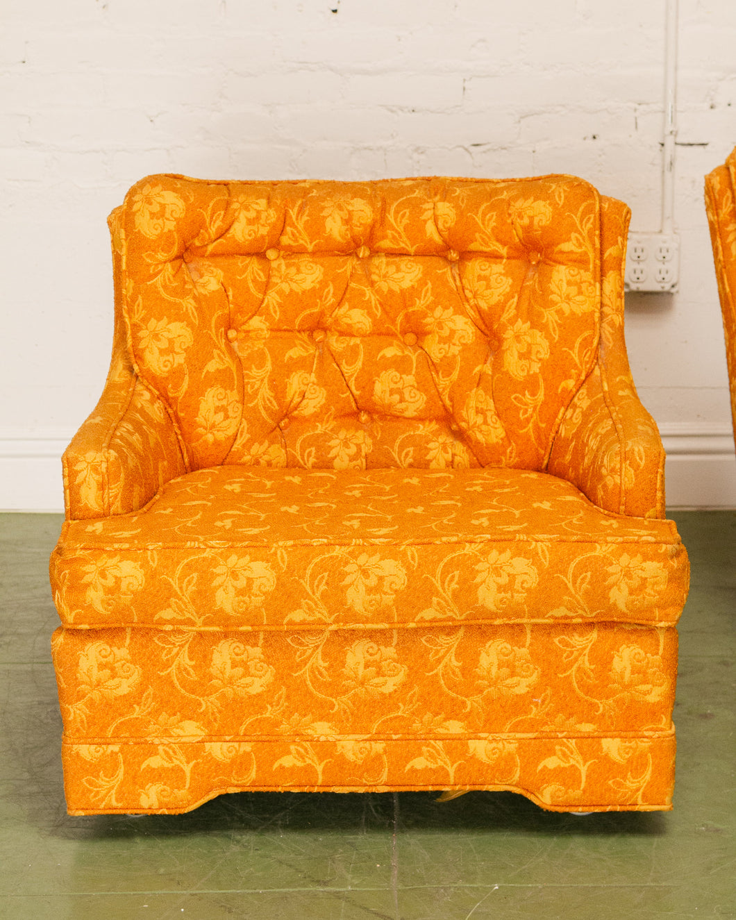 Orange Lounge Chair