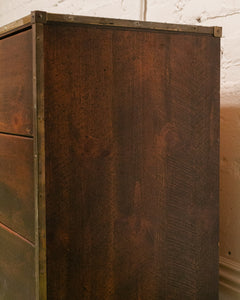 Rustic Vintage Campaign Dresser