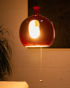 1960’s Red Mod Pendant Lamp