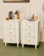 Load image into Gallery viewer, Tall 3 Drawer Nightstand Chest Pair of Drawers
