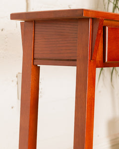 Craftsman Oak Narrow Entry Table