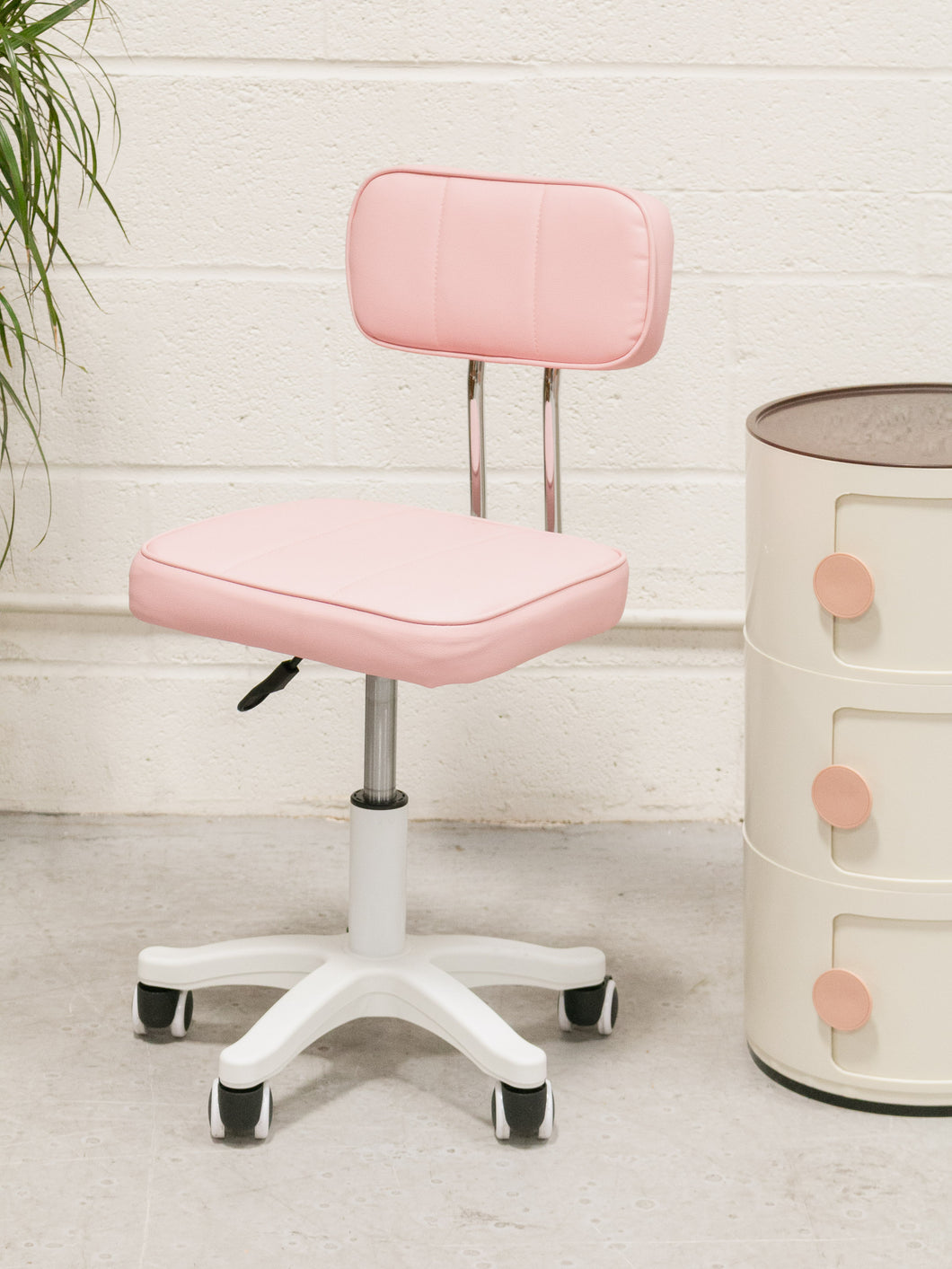 Small Pink Office Chair