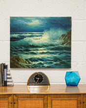 Load image into Gallery viewer, Crashing Waves Hawaii Oil Painting
