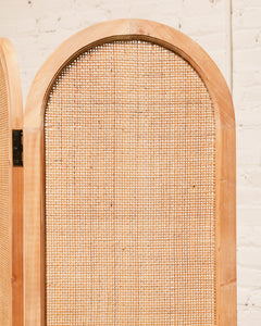 Rattan Arch Room Divider